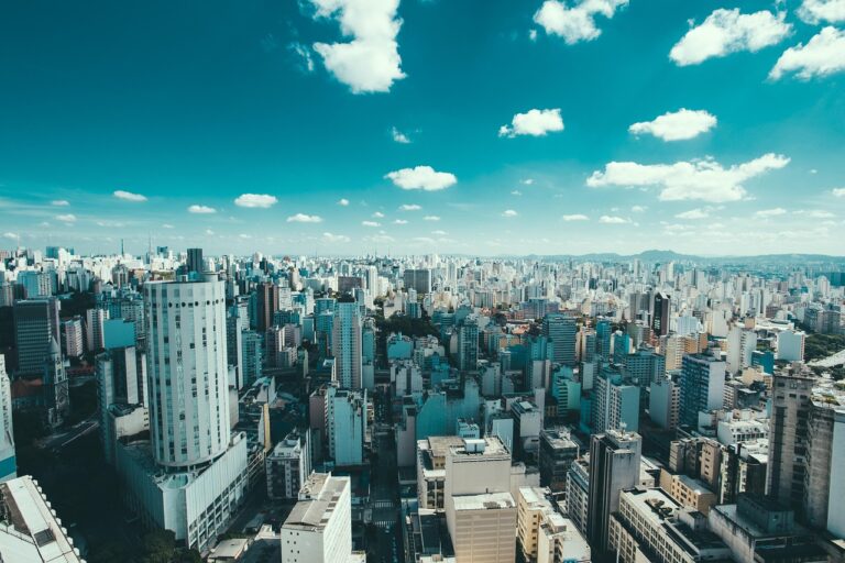 Skyline de São Paulo, cidade onde fica o Panelão da PM, no bairro do Canindé