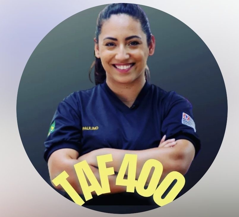 Sargento Gi Paulino, preparadora de TAF do TAF400