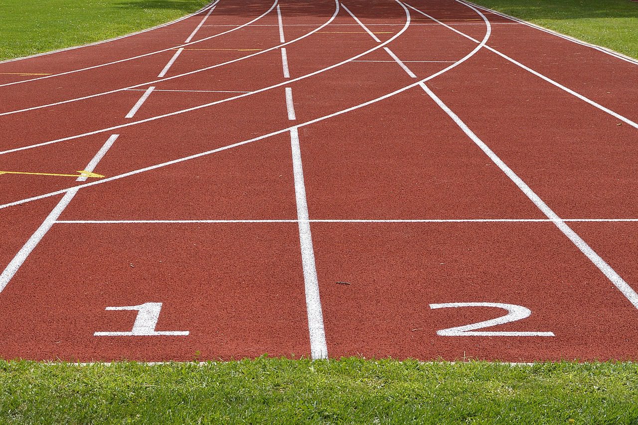 Pista de atletismo usada no teste de aptidão física do concurso do Barro Branco